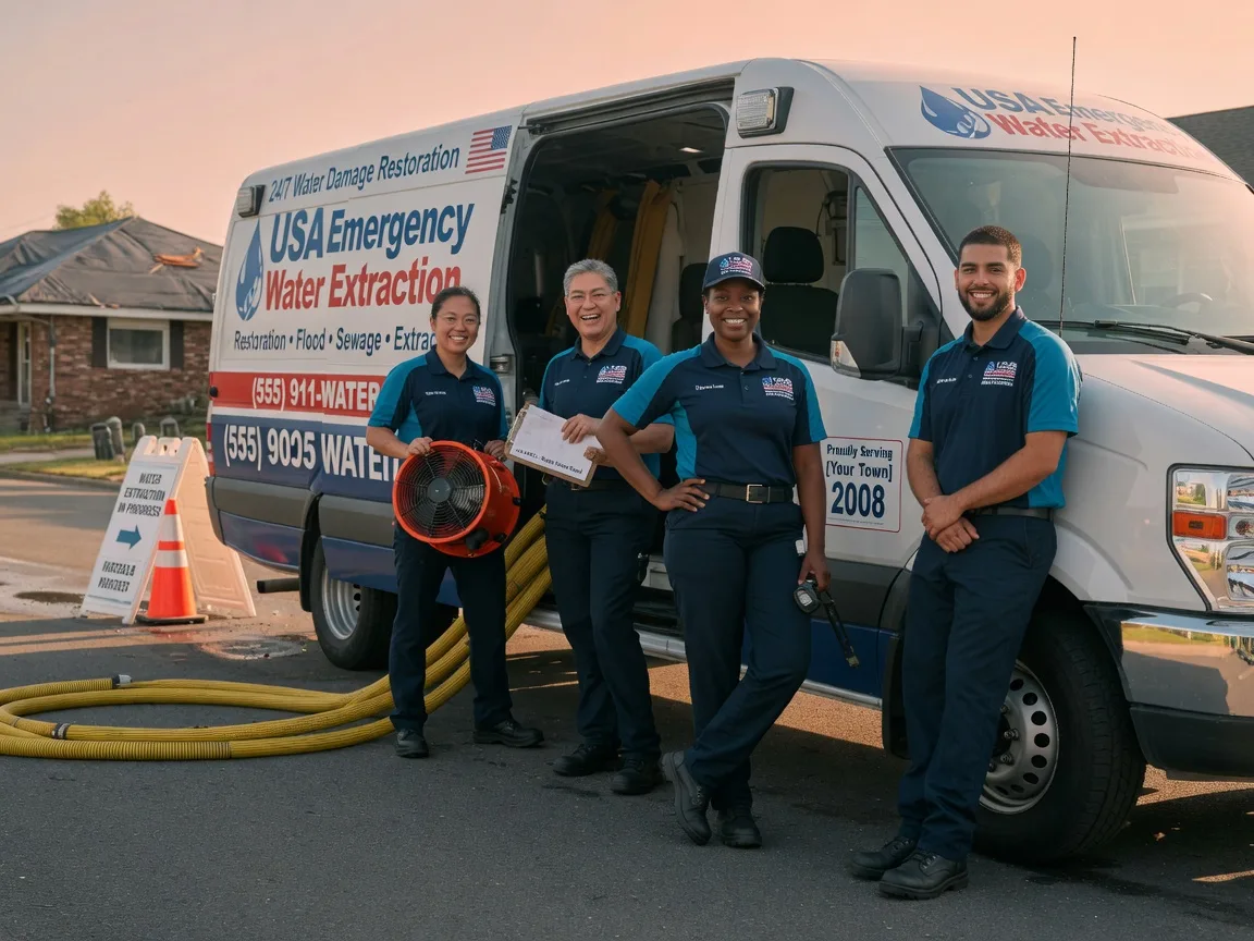 Emergency Water Removal company in Sheridan, TX